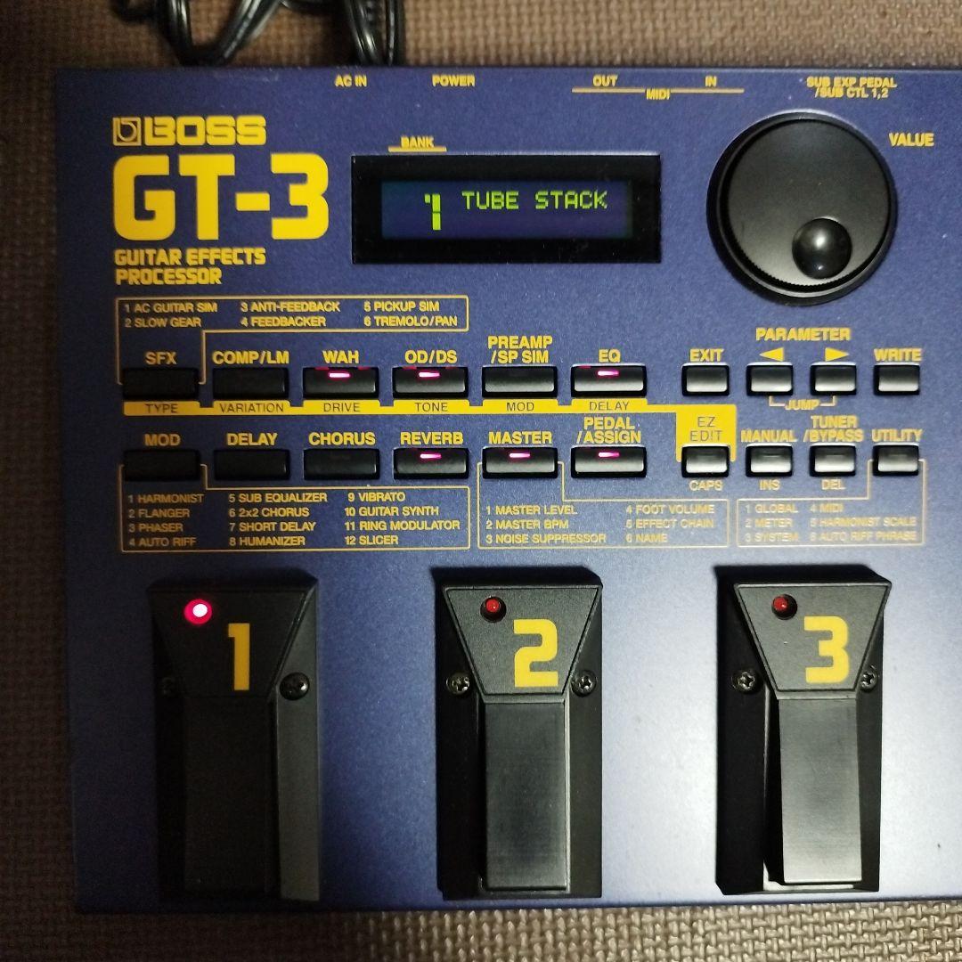 BOSS GT-3 ギターエフェクトプロセッサー