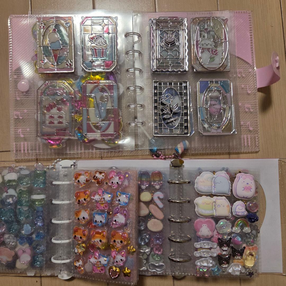 シール帳 完成品 3冊 まとめ売り