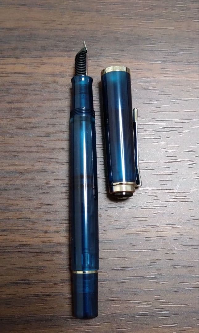 【マスカットさん専用】ペリカン万年筆クラシックM205 アクアマリン（EF）