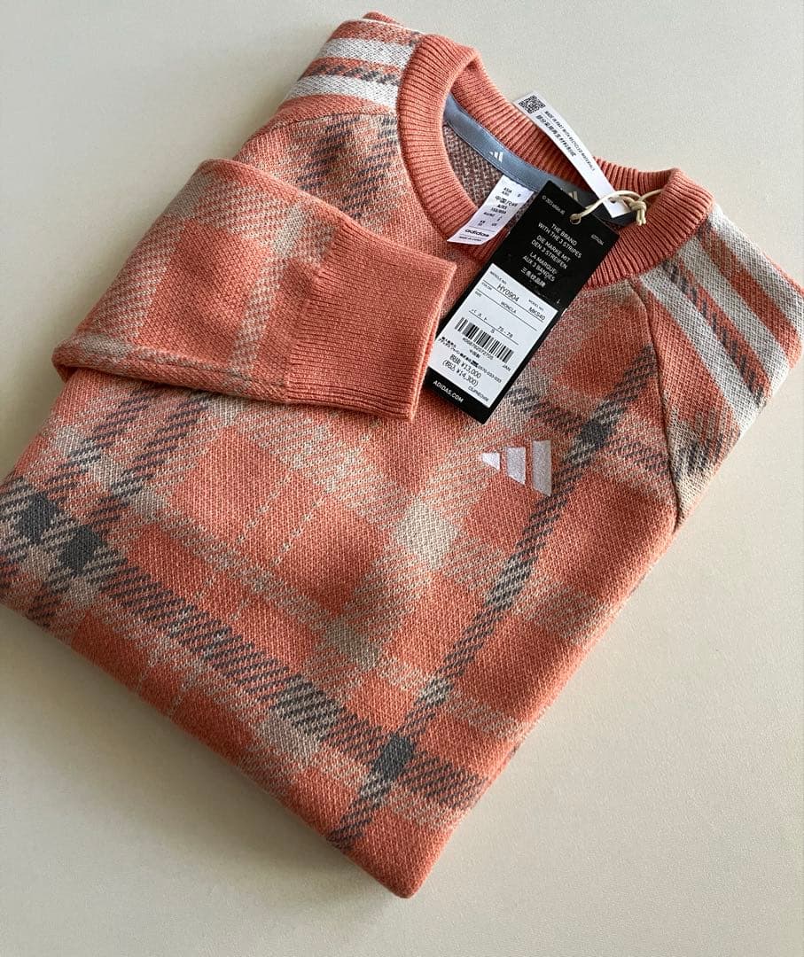 新品タグ付⛳️アディダスゴルフ激カワ　ニット&スカートセット　S