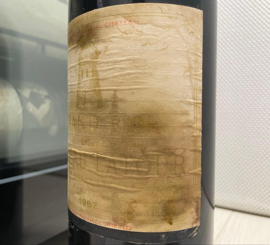 【セラー保管】 シャトー・ラトゥール 1987 ボルドー メドック格付け 1級