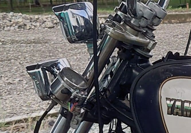 SR400 SR500用 スクウェアライト デュアルライト