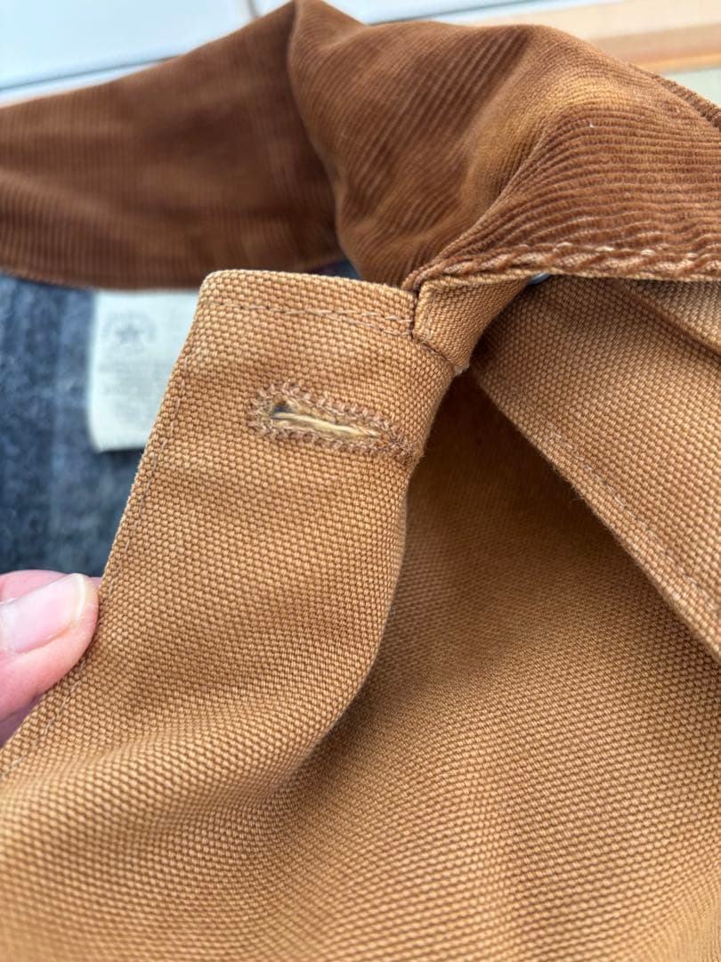 ［中澤商店］Carhartt フード付きジャケットブラウン100years