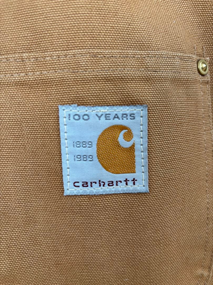 ［中澤商店］Carhartt フード付きジャケットブラウン100years
