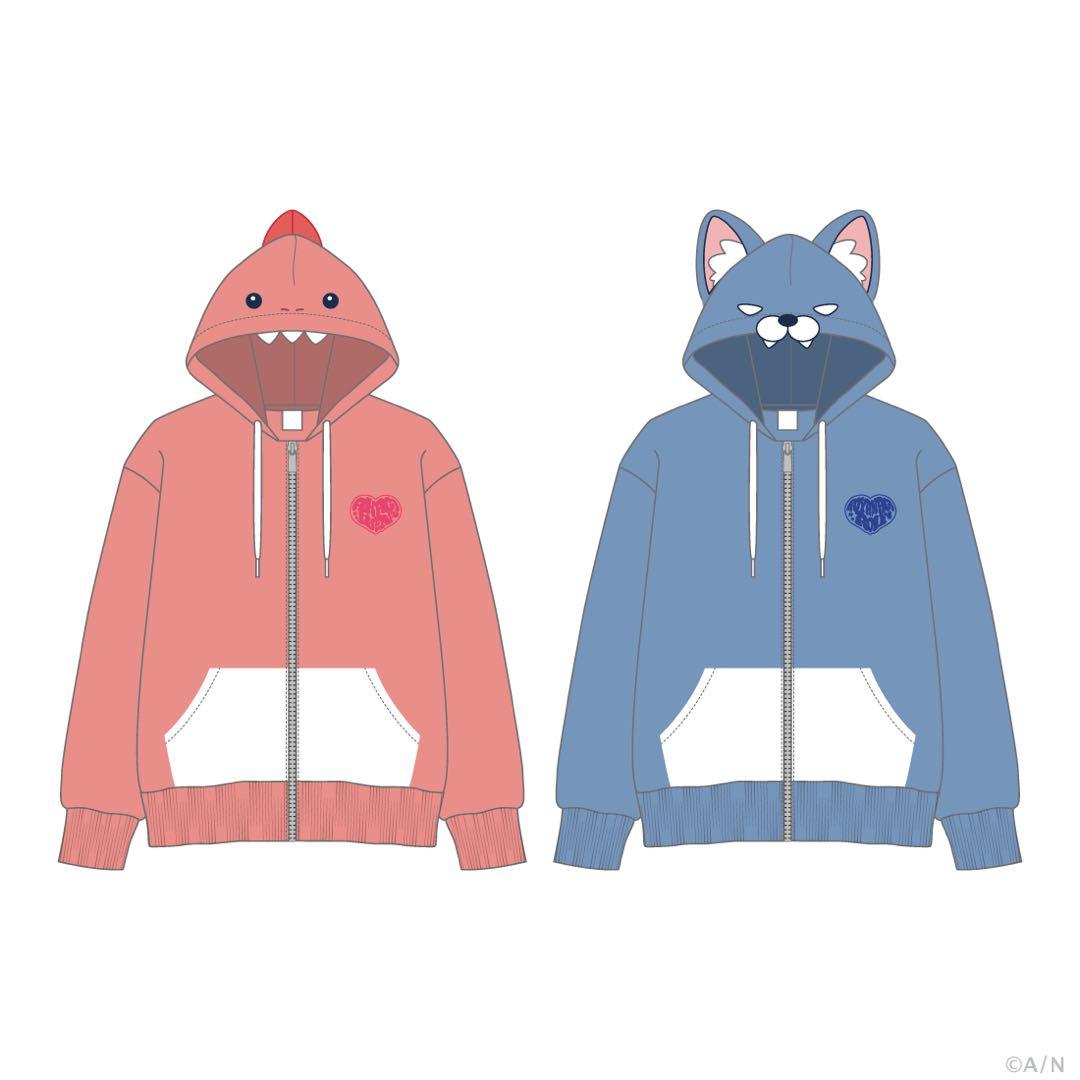 にじさんじ　ぎゃうるふ　パーカー2種