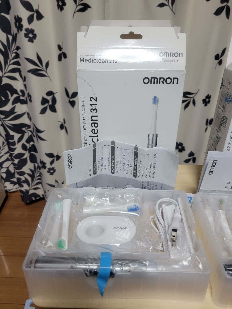 【新品・未使用】オムロン 電動歯ブラシ 2セット OMRON【お得♪】