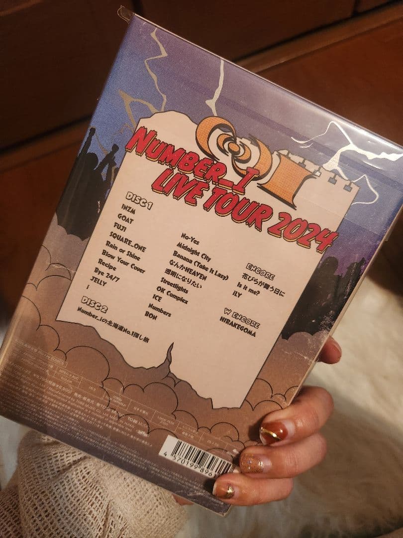 ミュージック NUMBER-1 LIVE TOUR 2024 DVD