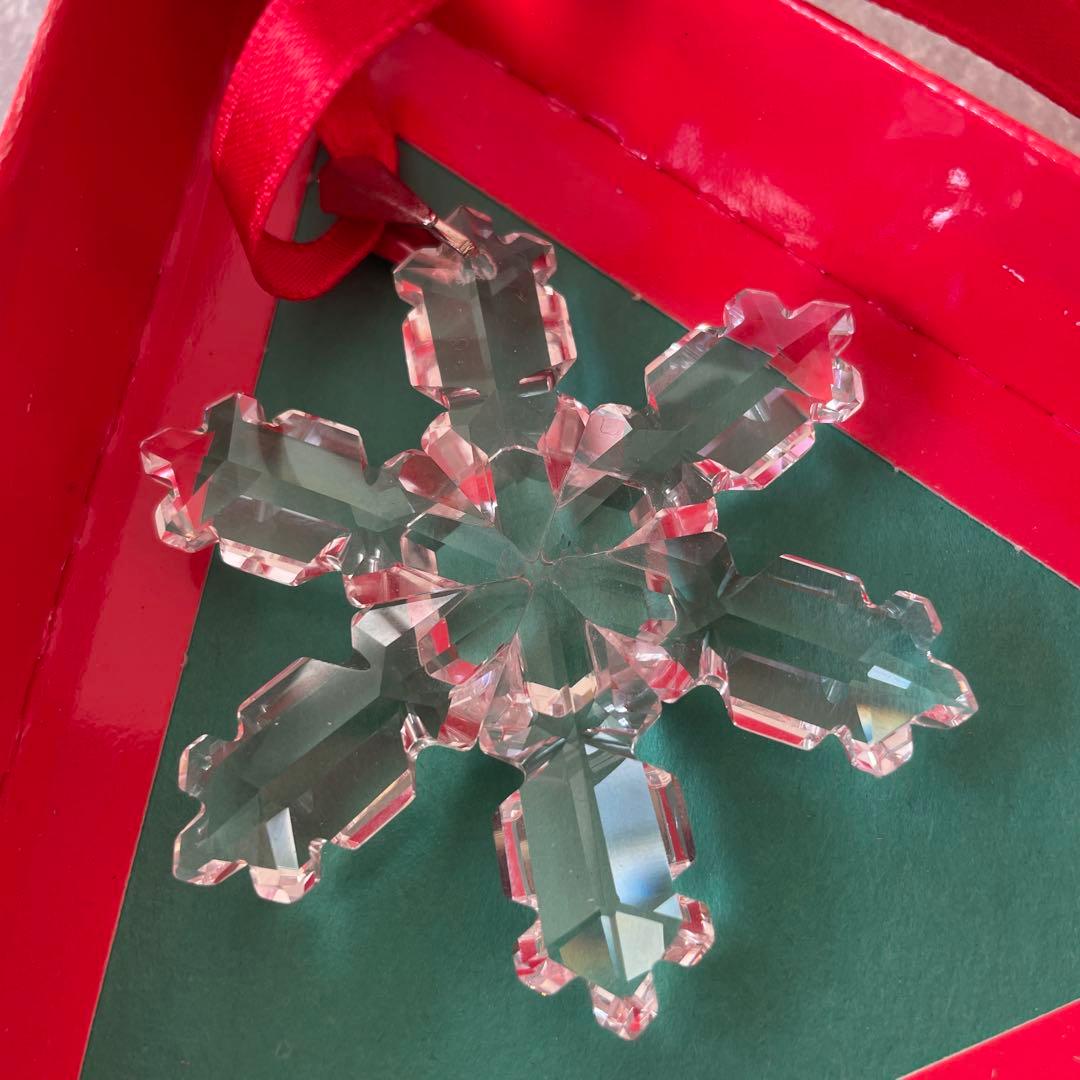 新品未使用【激レア】クリスマスオーナメント 1992年 雪の結晶 箱付きD