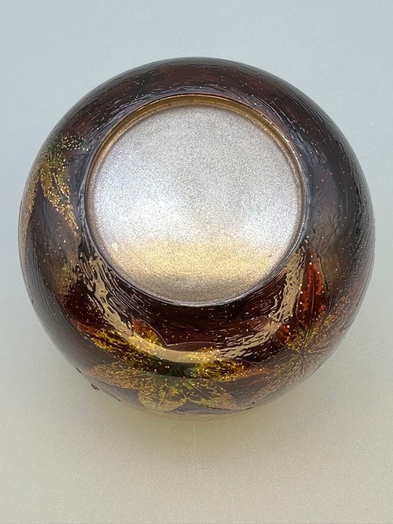 茶道具　棗　井筒鳳斎　龍田川蒔絵