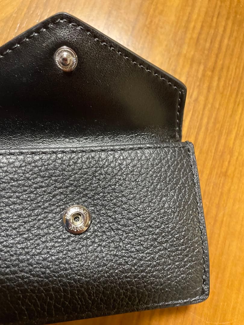 ★未使用★ MICHAEL KORS ブラック 三つ折り財布 マイケルコース