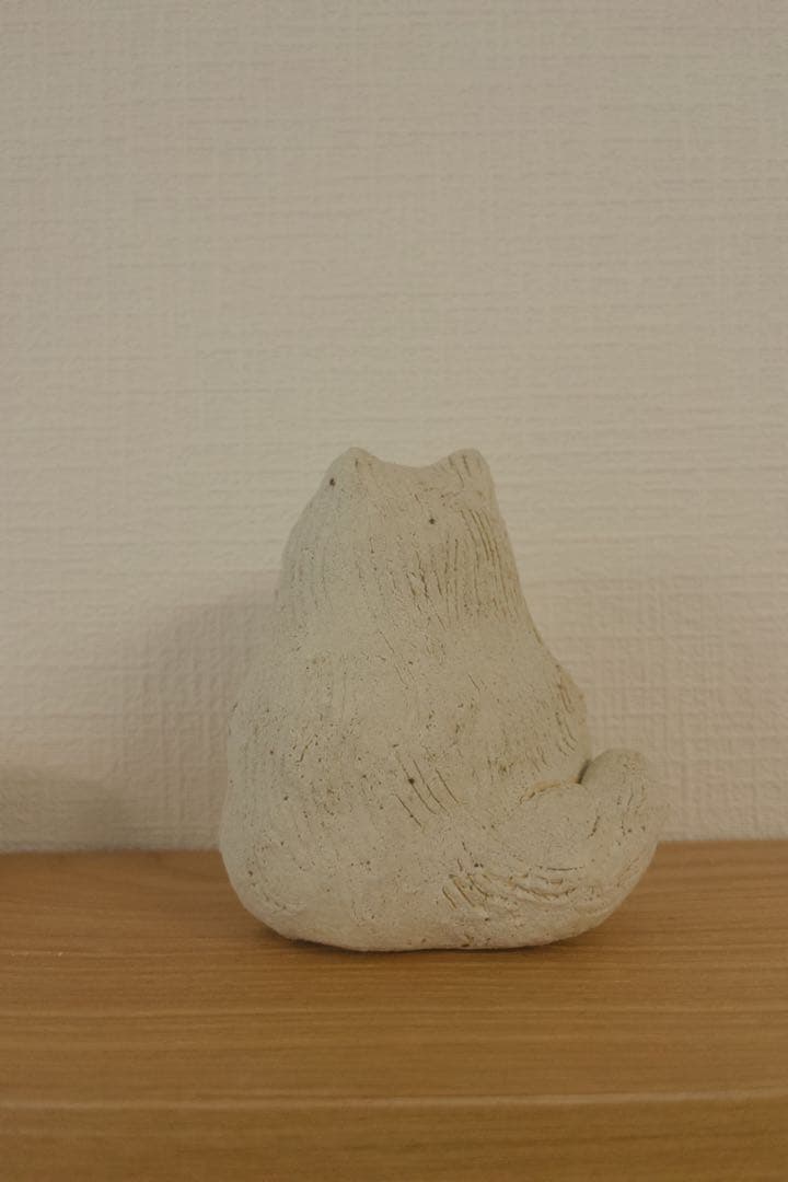 幸生窯 猫3匹 置物