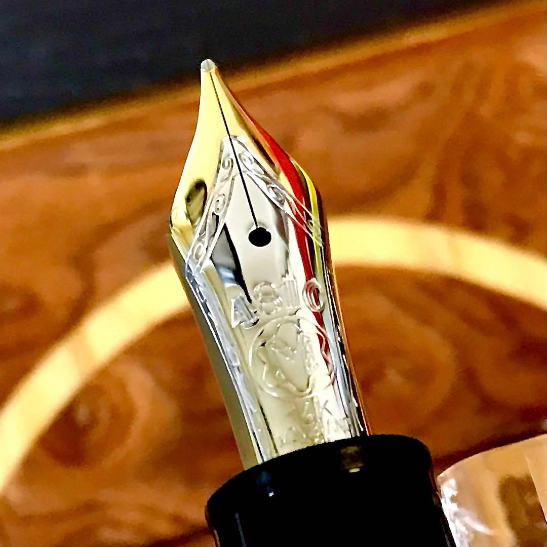 ☆至高の芸術品☆素晴らしいモンブランマイスターシュテックルグラン(M)14K