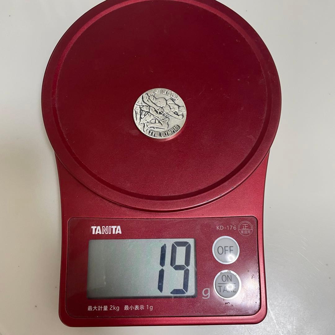 東京オリンピック 1964年 銀メダル 記念メダル