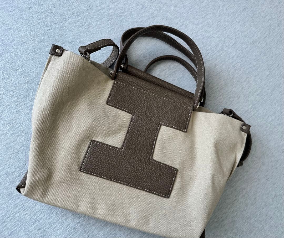 ★専用【美品】イアクッチ キャンバス レザー ショルダーバッグ S