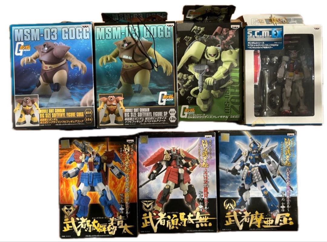 【豪華7点セット】ガンダム フィギュア まとめ売り 武者ガンダム /