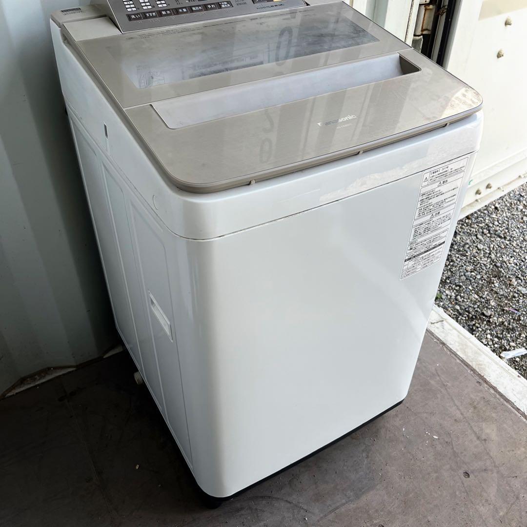 取付無料！パナソニックインバーター搭載高性能おしゃれブラウン8kg洗濯機！冷蔵庫