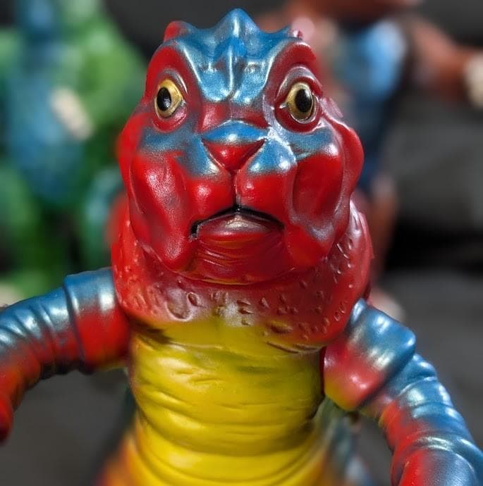 サソギラス＆モグネス＆ジギラ「マグマ大使」怪獣（ブルマァク復刻）ソフビ３体セット