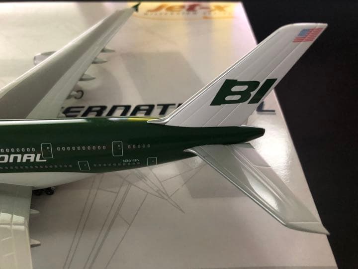 Jet-X 1/400 JX054 A380QC BRANIFF グリーン