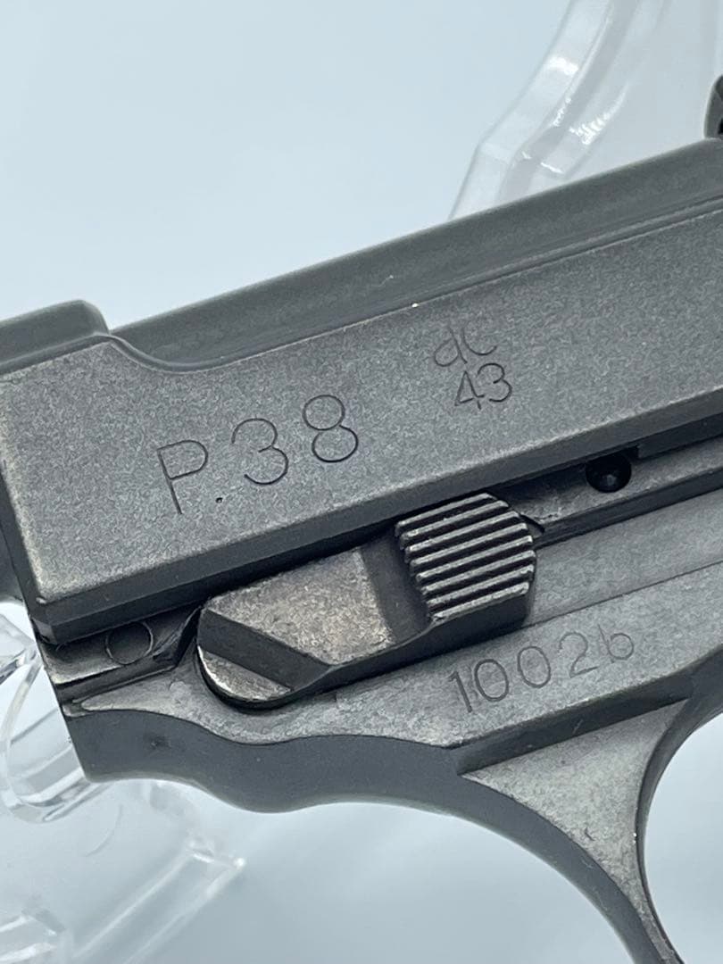 未発火 マルシン ワルサーP38 ミリタリー エクセレントHW モデルガン