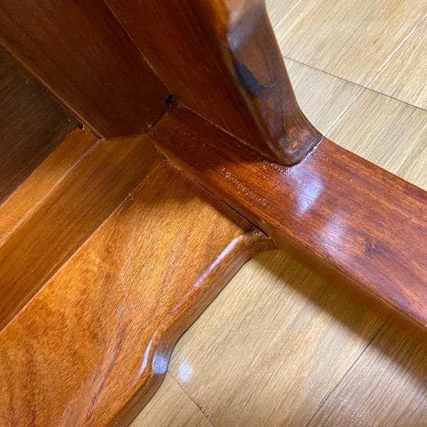 Y①高級 花梨？ 中国椅子 インテリア 家具 木製 アンティーク ひじ掛け 椅子