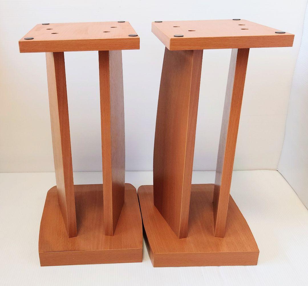 ハヤミ工産　木製スピーカースタンド　NX-300　木目