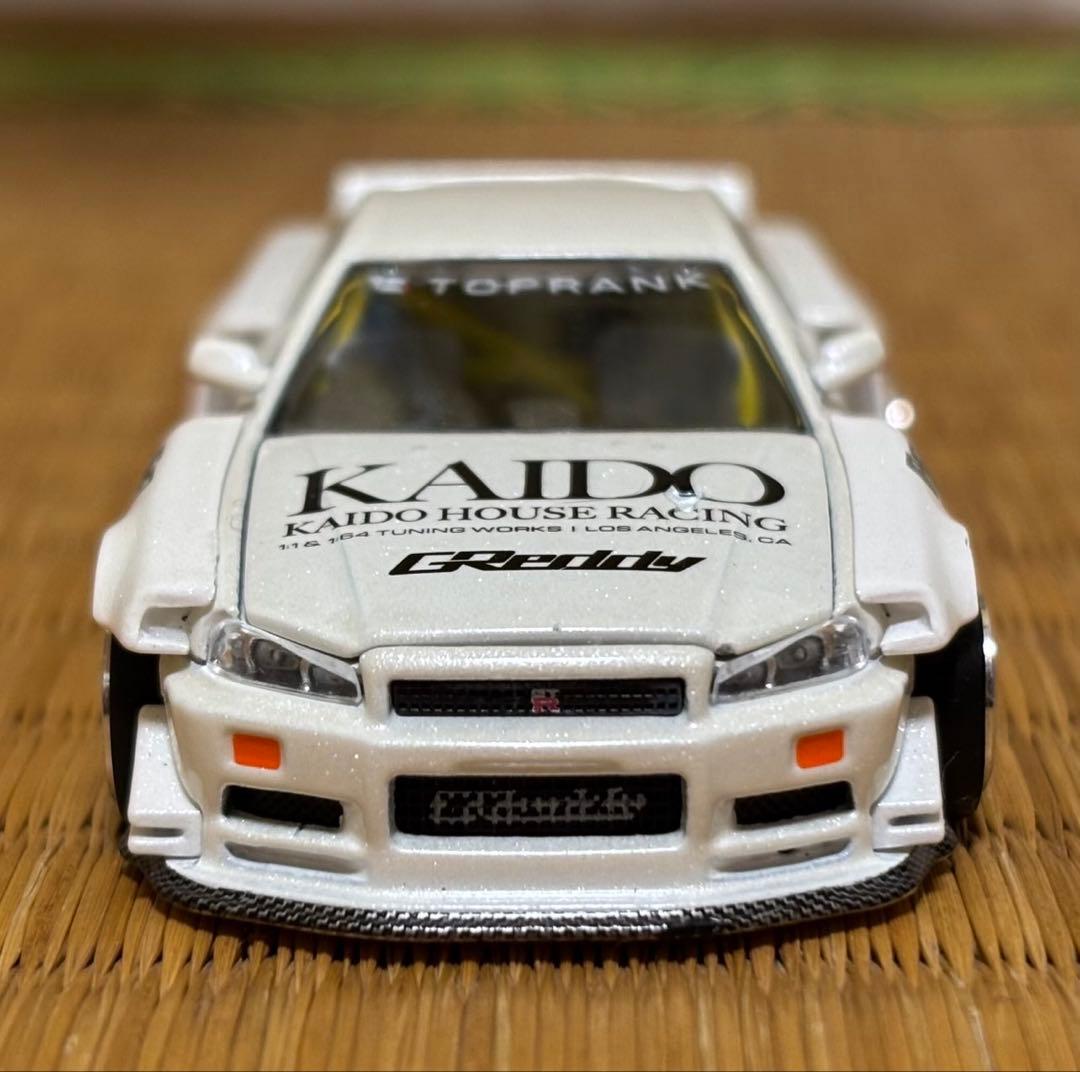 KAIDO HOUSE Nissan Skyline GT-R R34 ミニカー