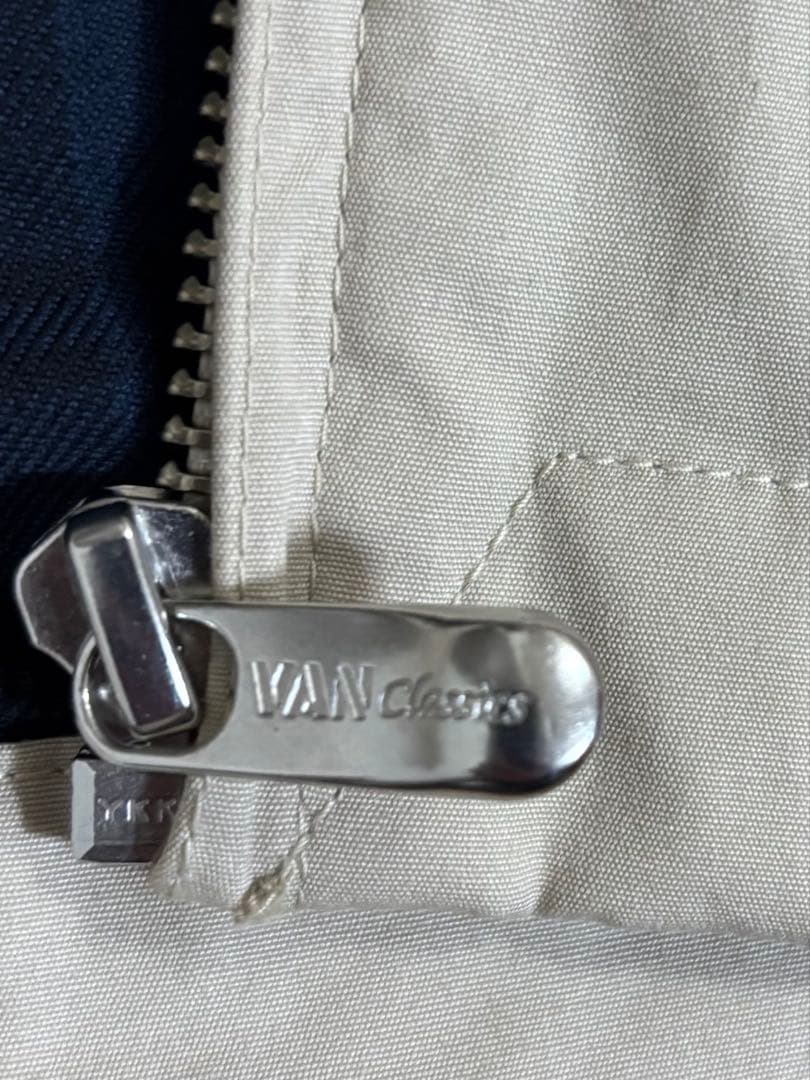 VAN JACKET スウィングトップ　L 裏地　タータンチェック　ロゴ刺繍