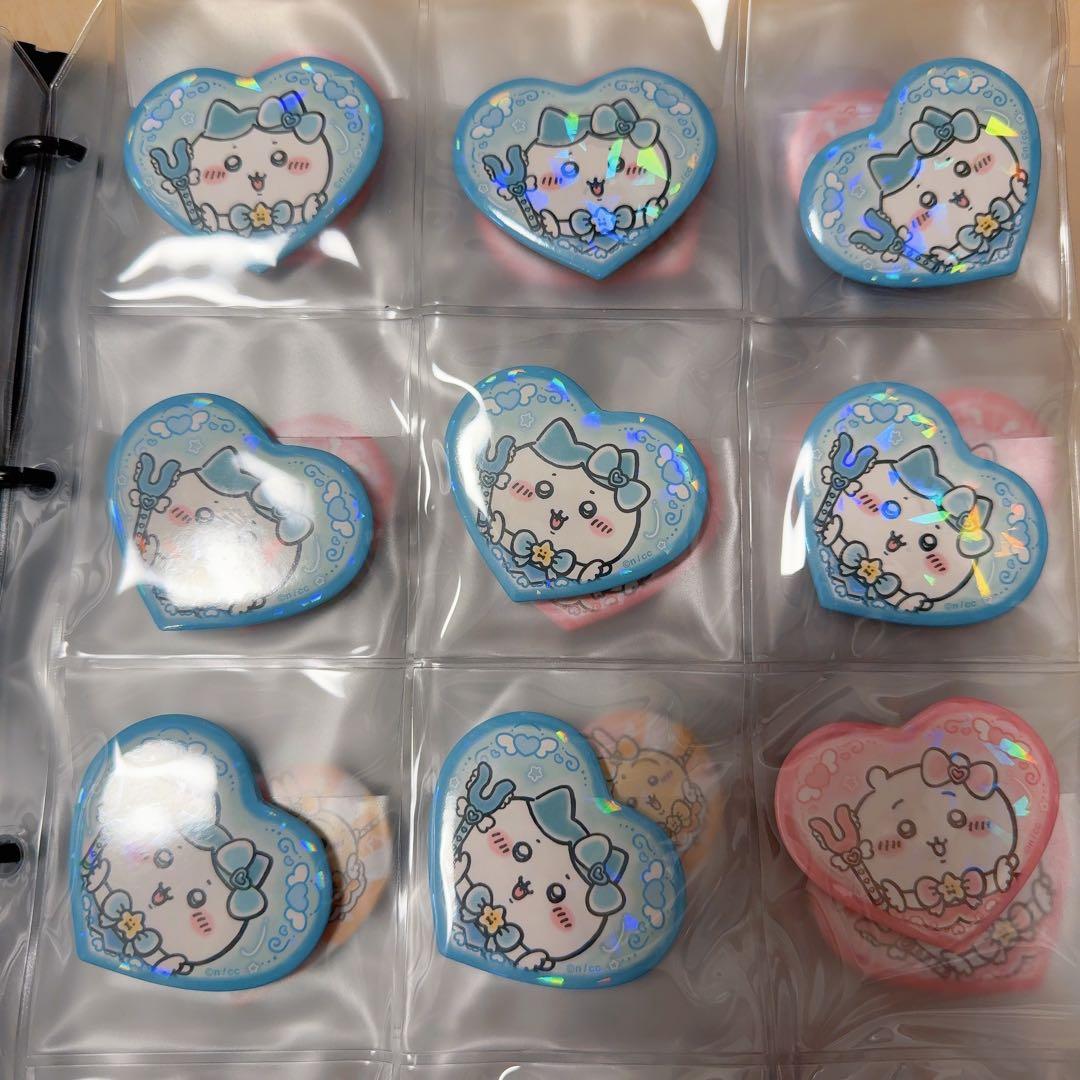 レアセット まじかるちいかわ ハート缶バッジ ハチワレ 20個セット
