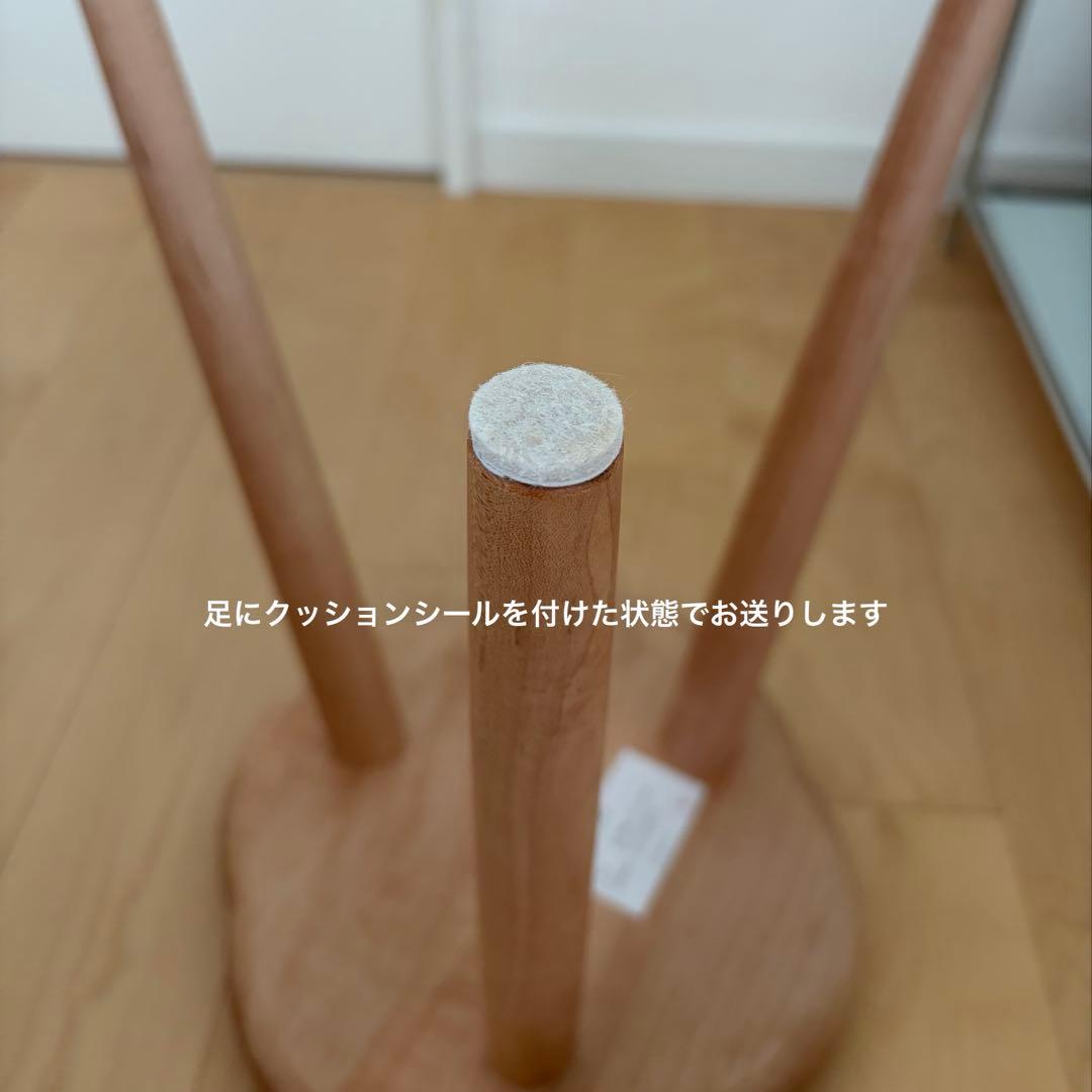 無垢 集成材 チーク材 スツール