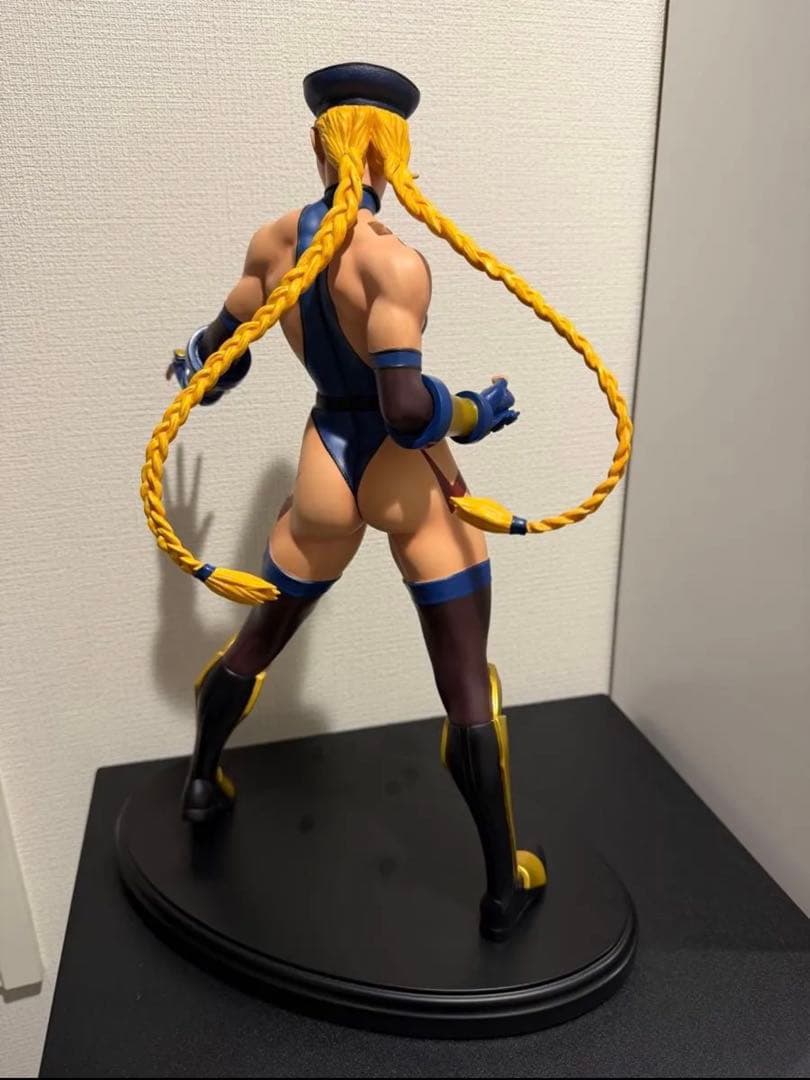 【謹賀新年セール】カプコン キャミィ 青 海外製 1/4 フィギュア 中古