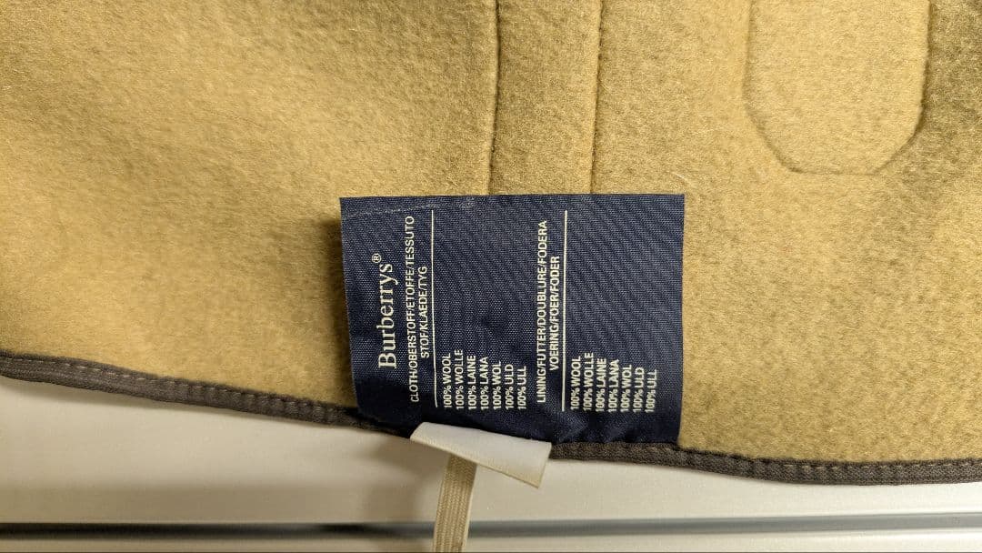 ミニチュアダックburberry