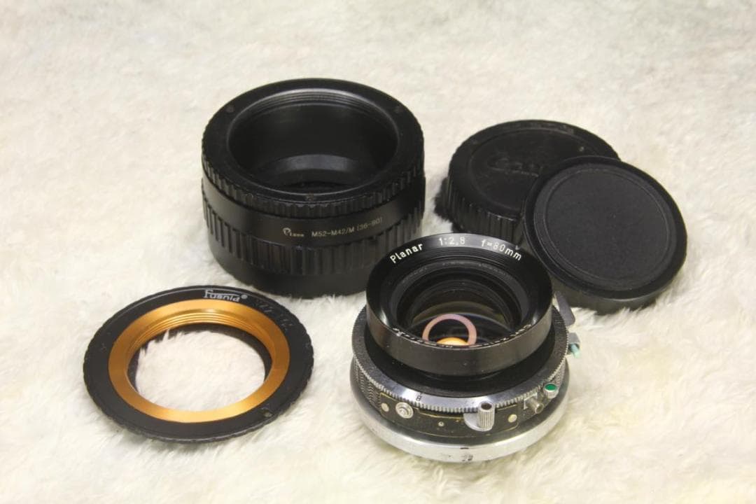 レンズ(単焦点) Carl Zeiss Planar 80mm F2.8 EOS