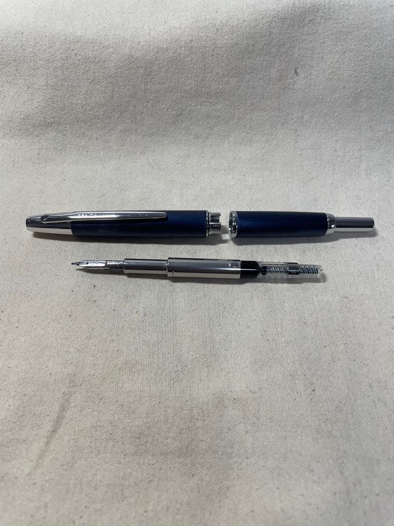 【万年筆】キャップレス 18金 pilot パイロット M字