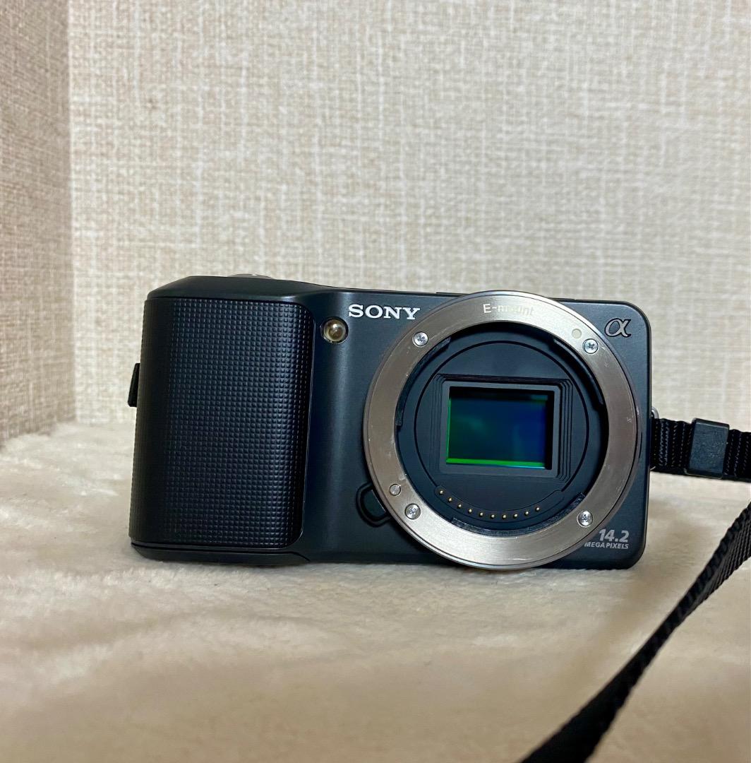 【超美品】SONY NEX-3 ズームレンズ MFレンズキット ブラック