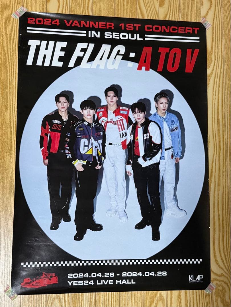 VANNER 1ST CONCERT ポスター