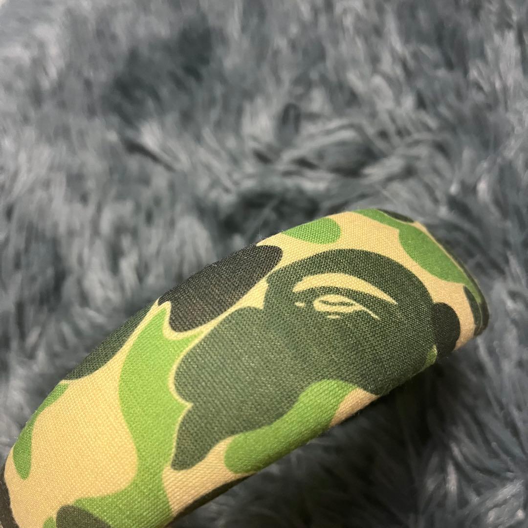 【希少】アベイシングエイプ A Bathing Ape APE 迷彩　ヘアバンド