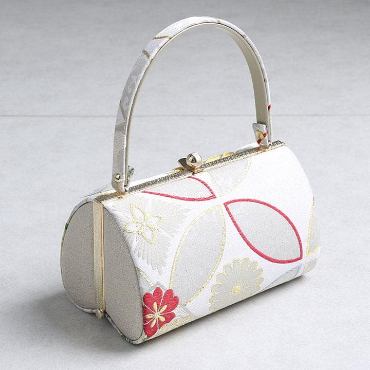 【新品】振袖用 草履バッグセット　古典柄　03493