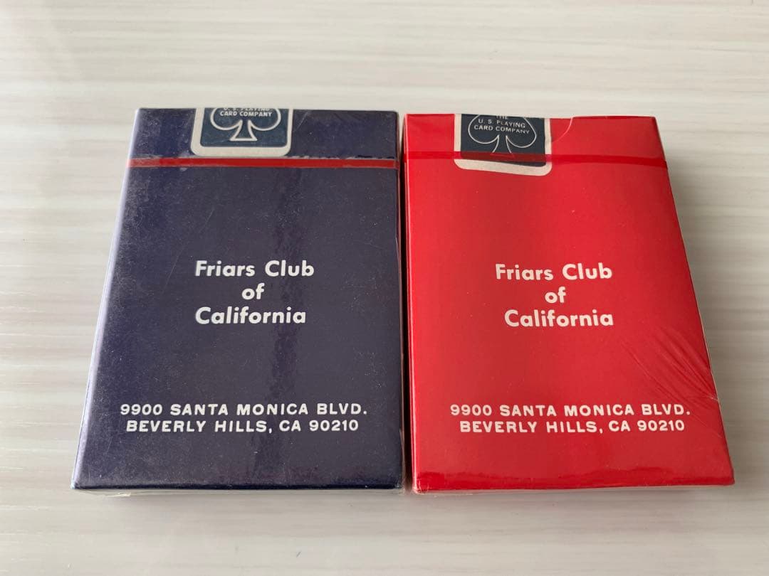 新品未開封 Friars Club 2個セット カジノデック