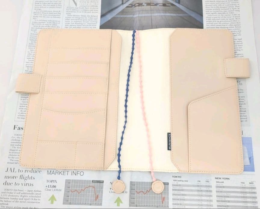 A5 ハンドメイド　ミナペルホネン　手帳カバーケース