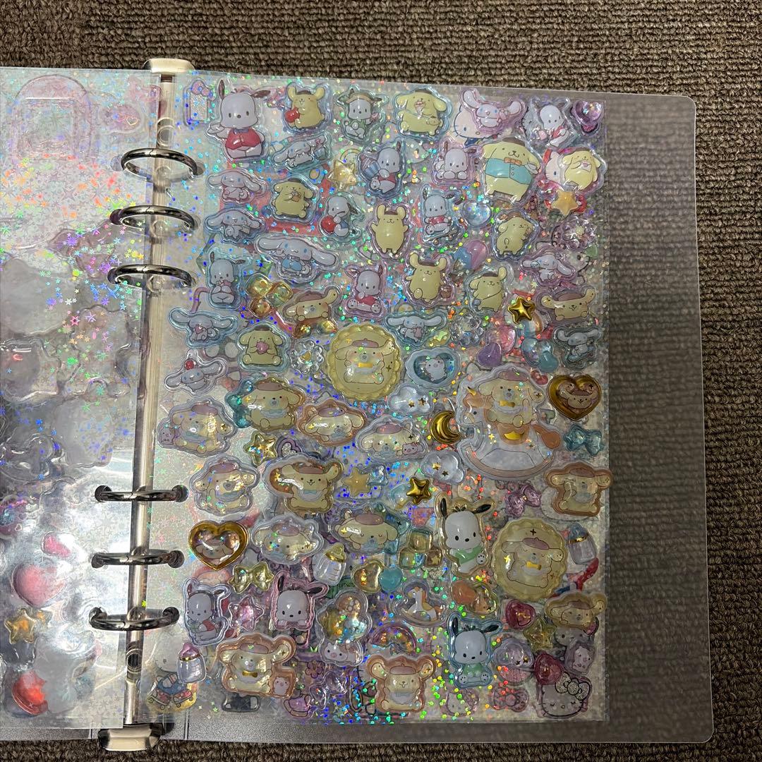 ち*※様 完成品 シール帳 サンリオ