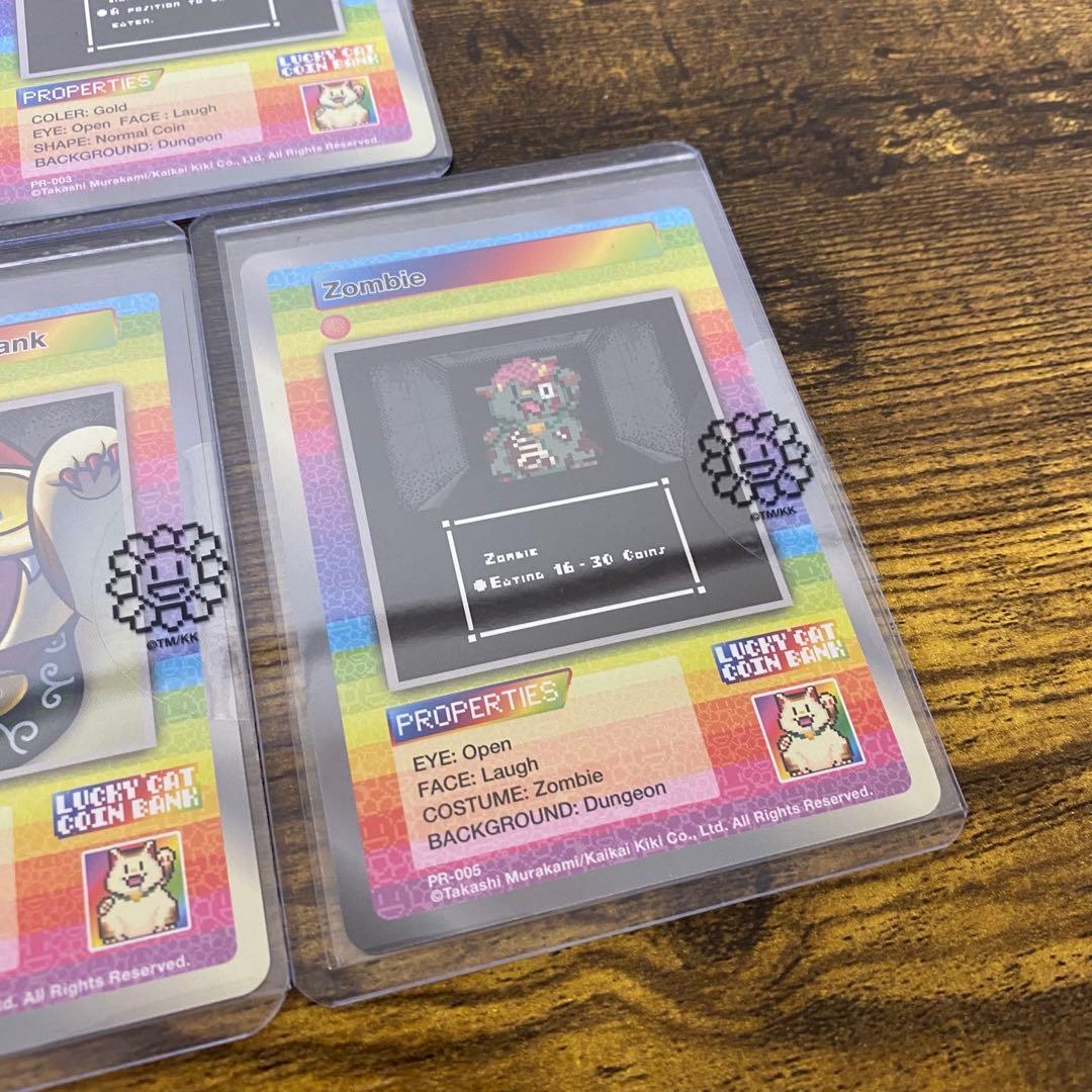 村上隆 サンフランシスコ プロモ 5枚セット coin zombie ゾンビ