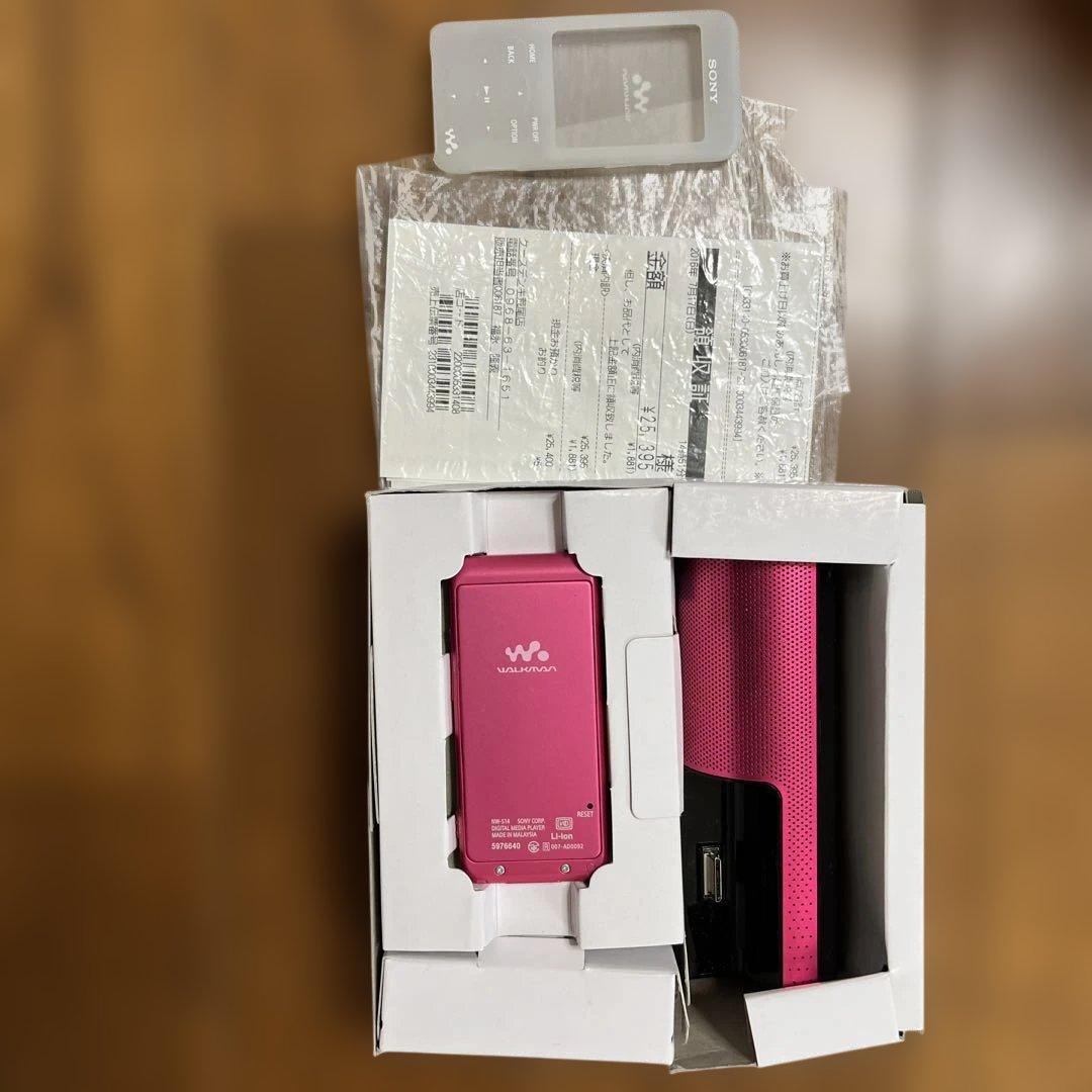 SONY NW-S14K デジタルメディアプレーヤー 8GB ピンク