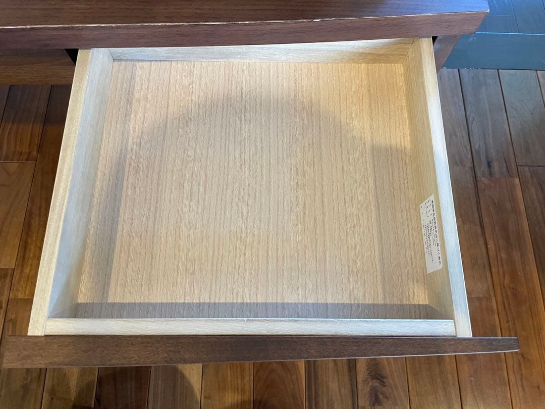 パソコンデスク 勉強机 ウォルナット調