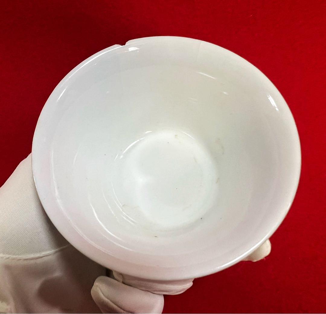 中国美術 古玩 葡萄紋樣 蓋碗 茶器 慎德堂製　茶道具