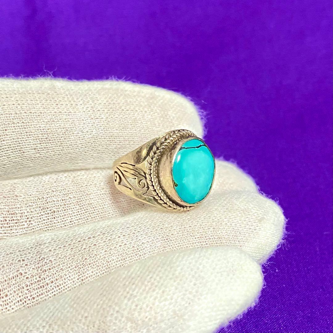 【特級呪物】蒼輝財運のリング ～天空の守護神『ヴァルナ』様が宿る指環～