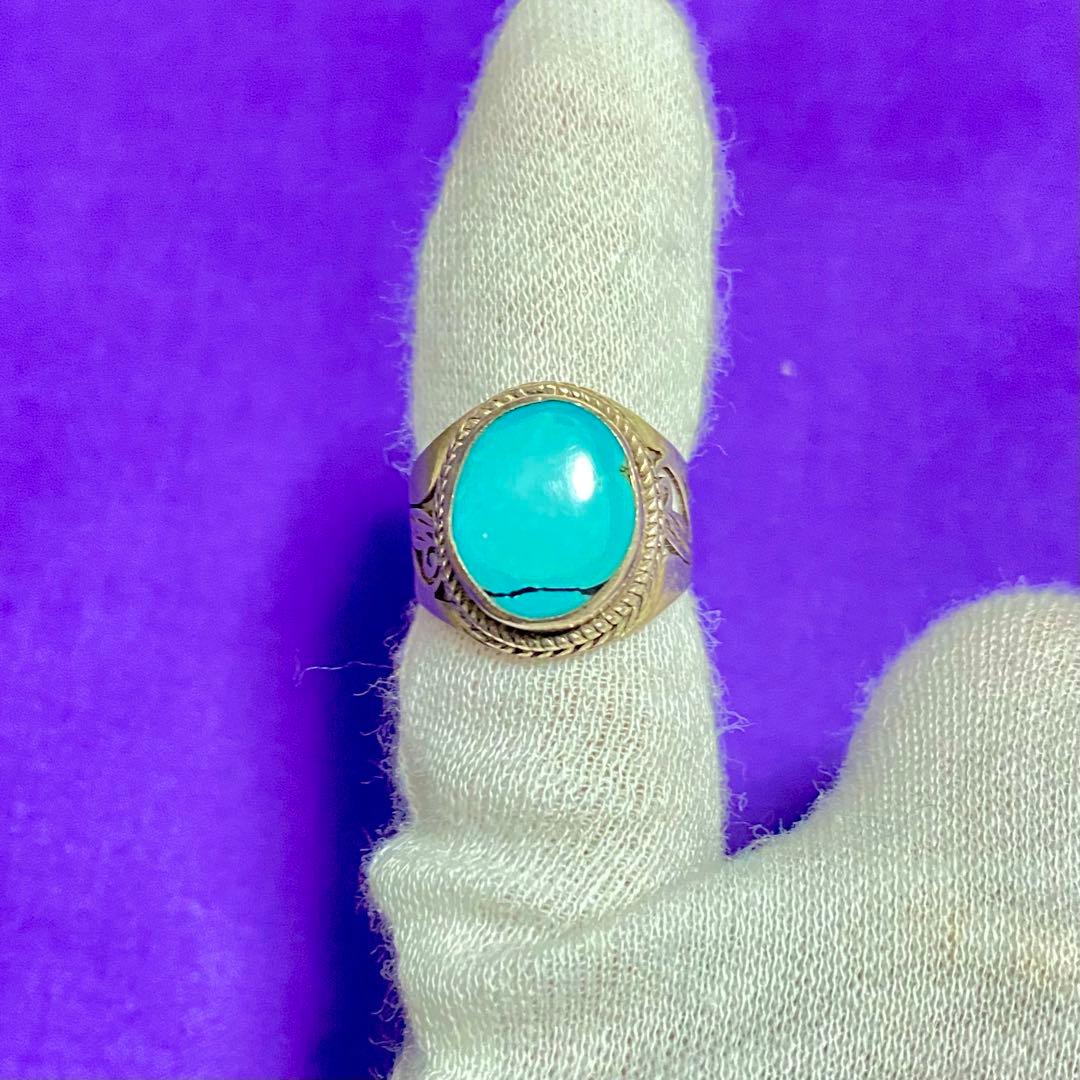 【特級呪物】蒼輝財運のリング ～天空の守護神『ヴァルナ』様が宿る指環～