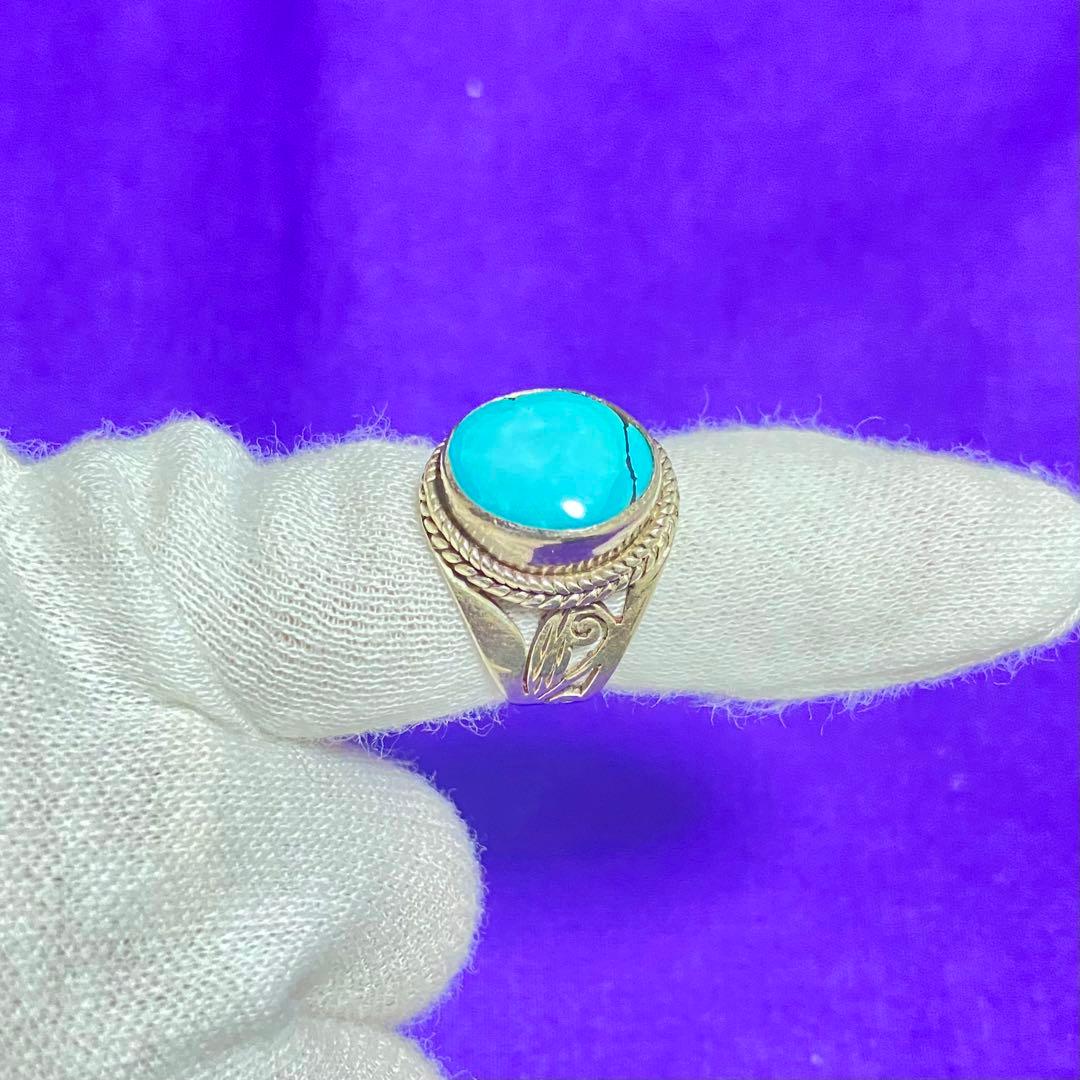 【特級呪物】蒼輝財運のリング ～天空の守護神『ヴァルナ』様が宿る指環～