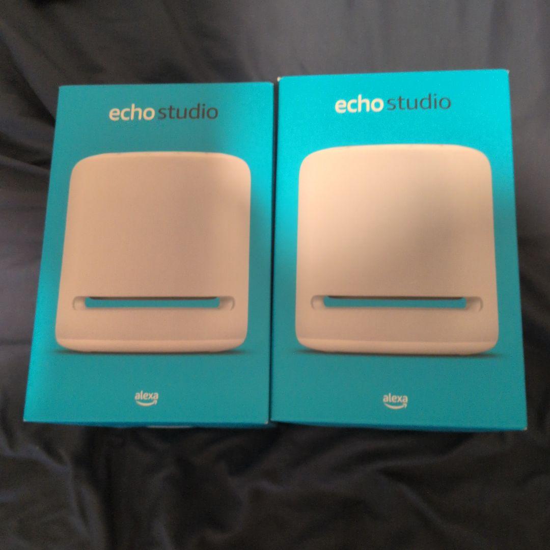 Echo Studio ホワイト 2台セット