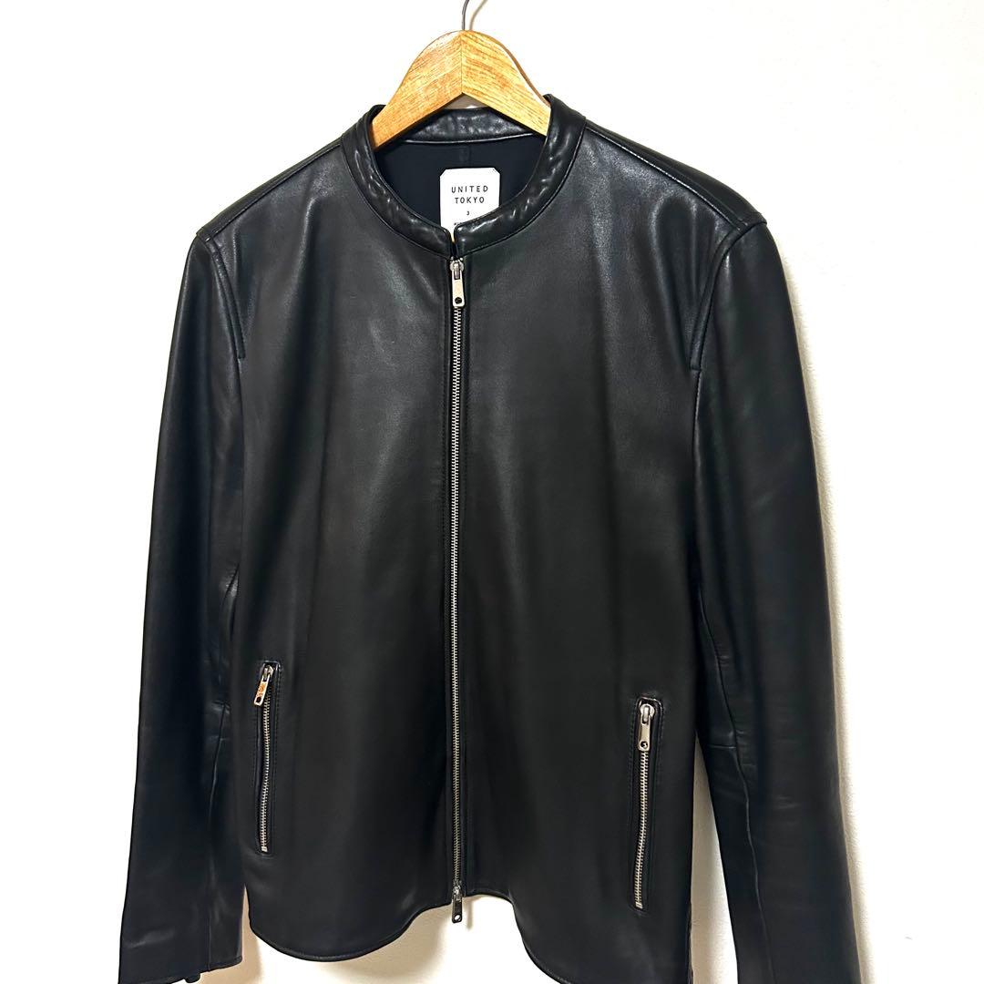ユナイテッドトウキョウ　United Tokyo ラムレザーシングルライダース
