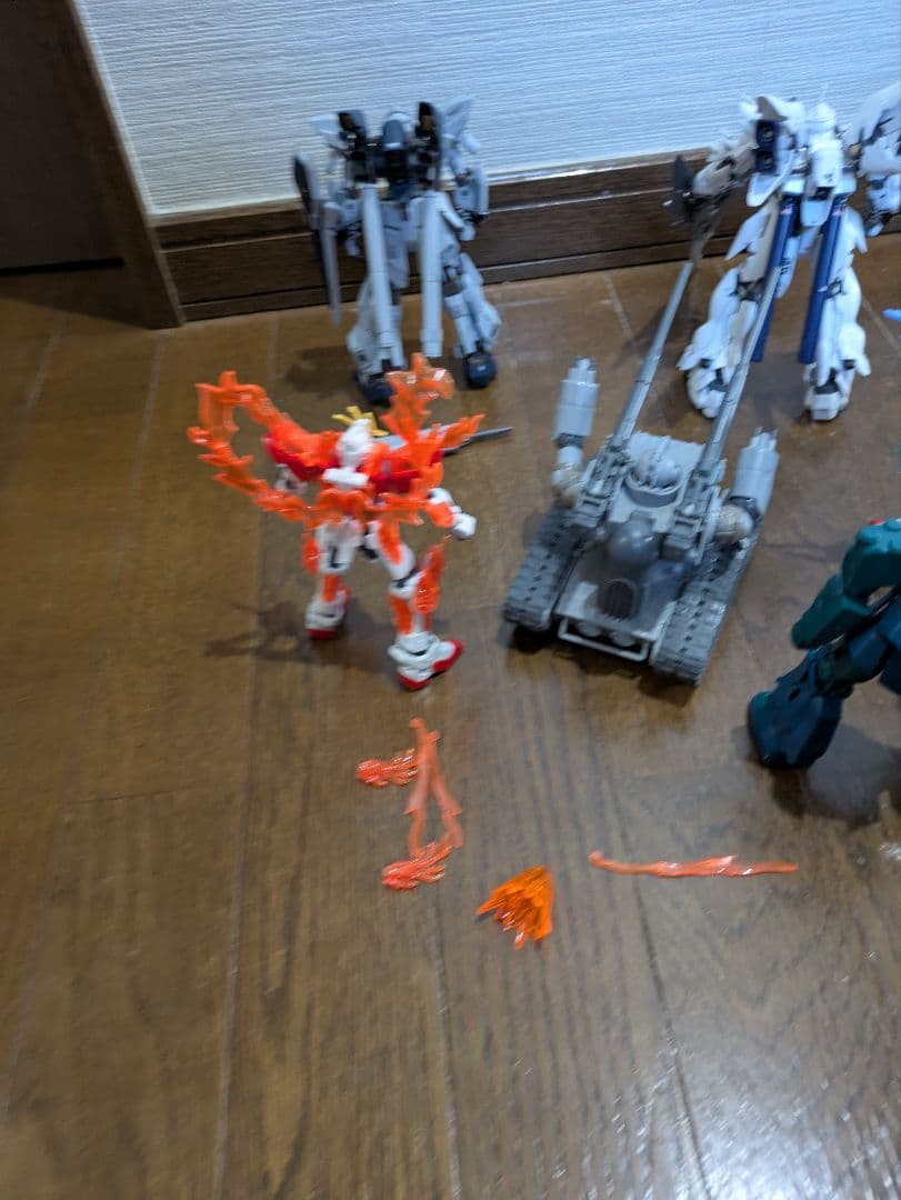 プラモデル ガンダム　ガンプラ　HG 他　ジャンク　武器　完成品　まとめ売り